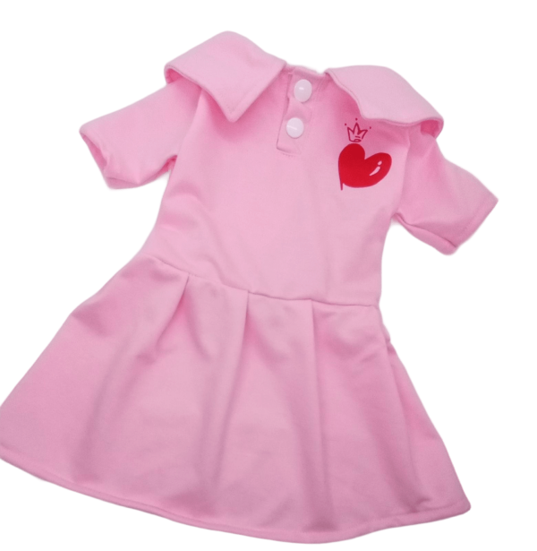 Vestido rosado