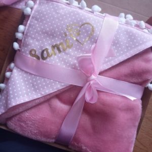 Mantita personalizada
