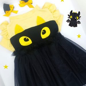 Vestido Luminosa (Como entrenar a mi dragon)